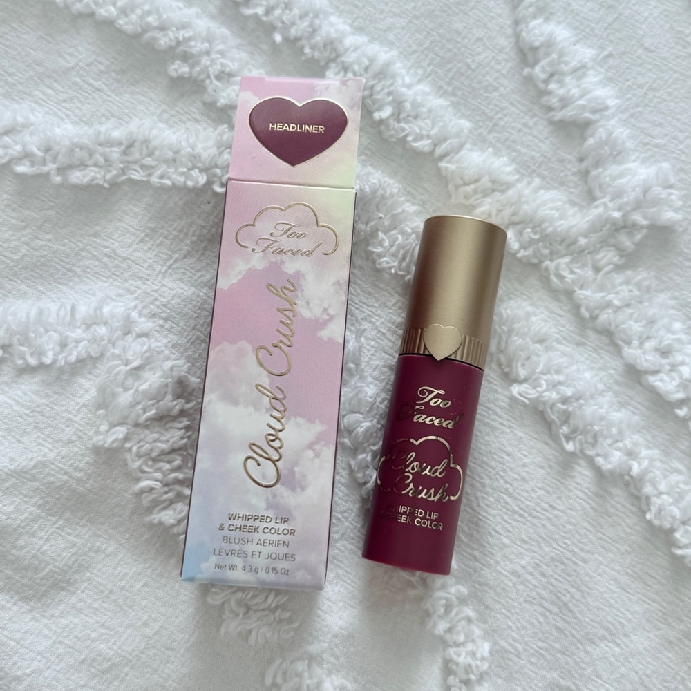 Too Faced Cloud Crush Whipped Lip & Cheek Color - Headliner